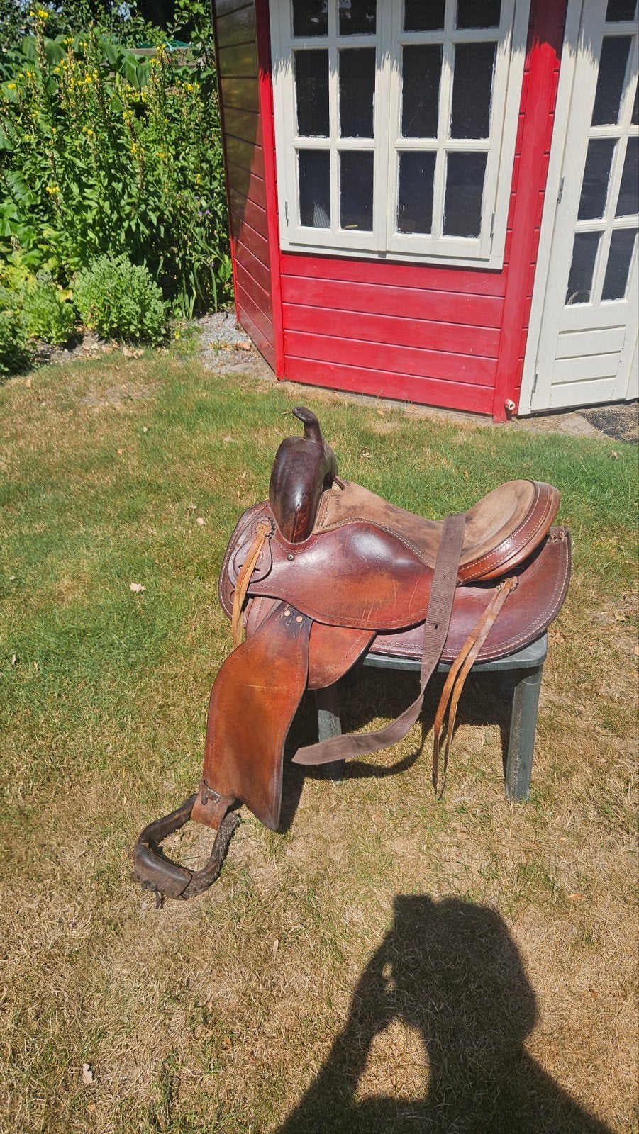 Western zadel Montana Saddlery, westernzadel, Overige merken, Ophalen of Verzenden, Recreatie, Gebruikt