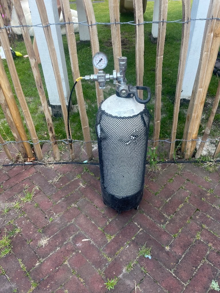 Duikers fles, Ophalen, Overige materialen, Gebruikt, 6 meter of meer