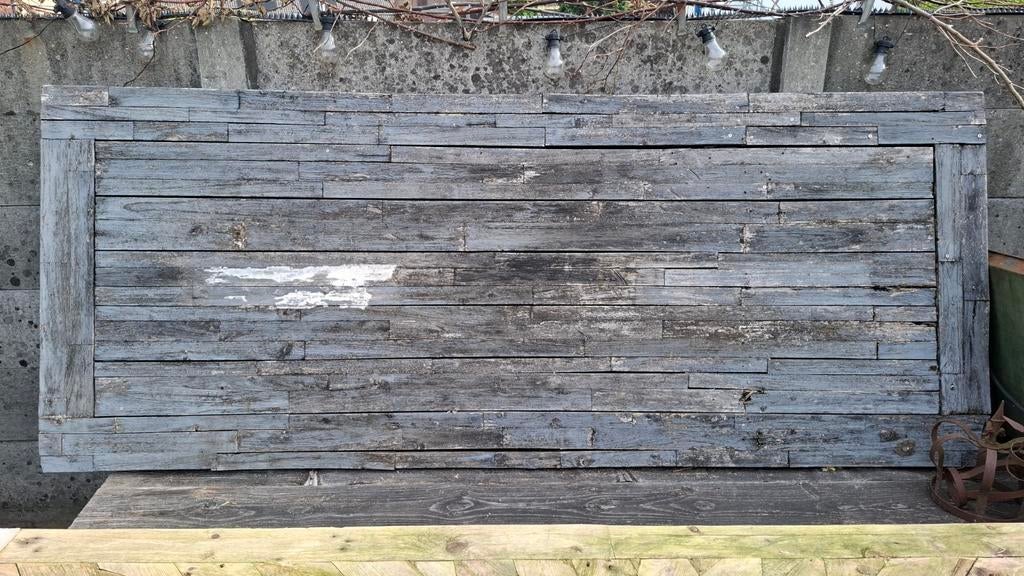 Oud tuin tafelblad, 250x100 cm, Ophalen, Gebruikt, Rechthoekig, Hout