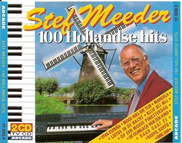 cd van Stef Meeder ‎– 100 Hollandse Hits, Verzenden, Classicisme, Zo goed als nieuw, Kamermuziek