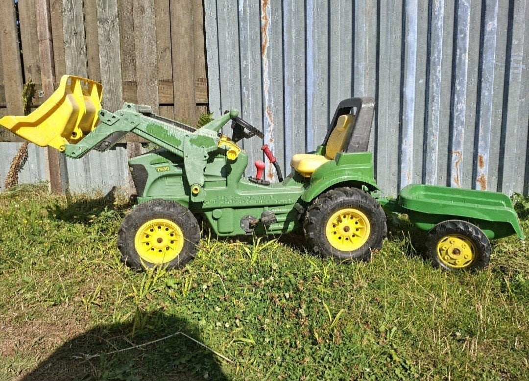 Rolly toys traptractor met schakelbak en luchtbanden, Kinderen en Baby's, Ophalen, Gebruikt