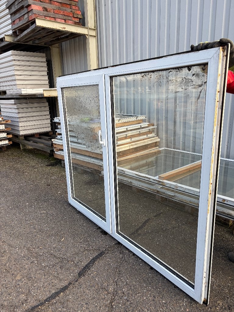 Kunststof kozijn raamkozijn draairaam dubbel glas ( 241 ), Kunststof, Raamkozijn, Zo goed als nieuw, Nb