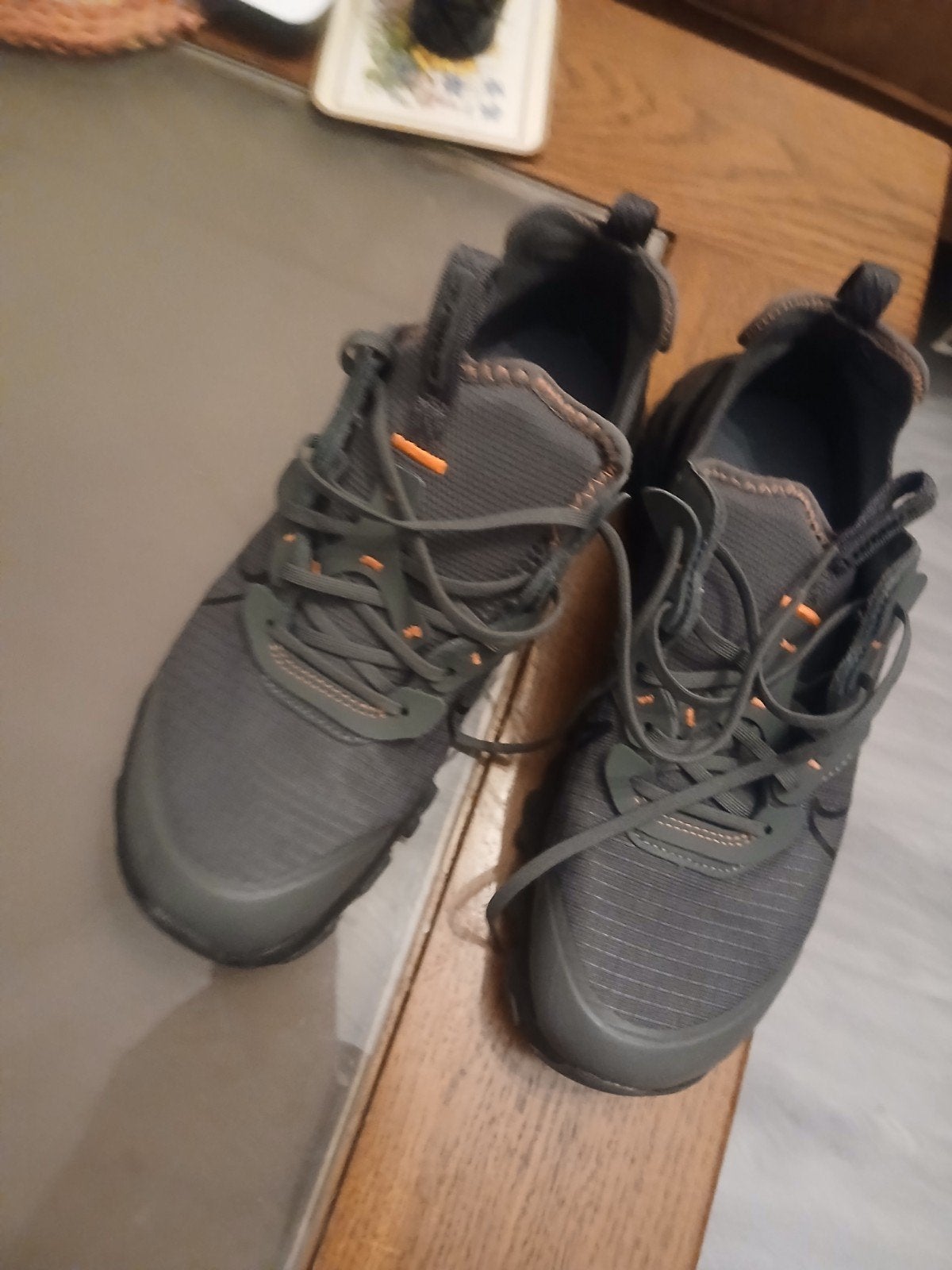 Nike React Vision Iron Grey Total Orange - Maat 38.5, Kleding | Heren, Ophalen of Verzenden