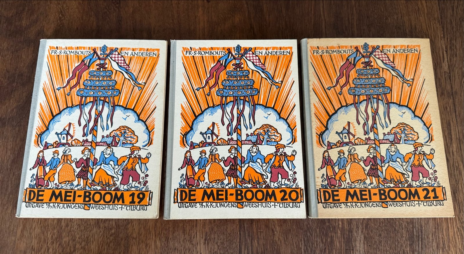De Mei-Boom 19, 20, 21 - Fr.S. Rombouts - R.K. Jongensweeshu, Boeken, Ophalen of Verzenden, Gelezen, Fictie algemeen