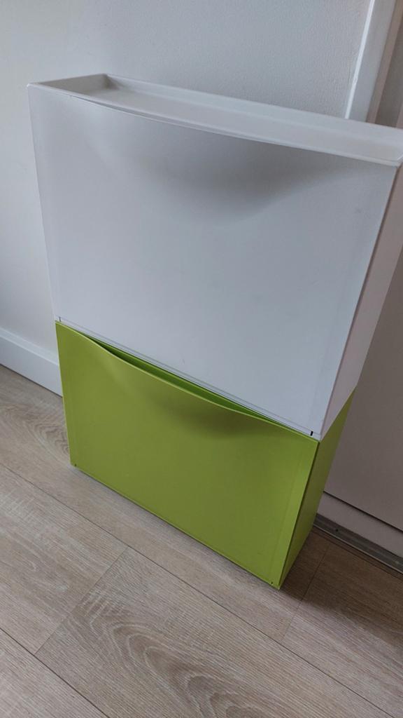 IKEA TRONES Schoenenkast - Groen/Wit, Ophalen of Verzenden, Gebruikt, Modern