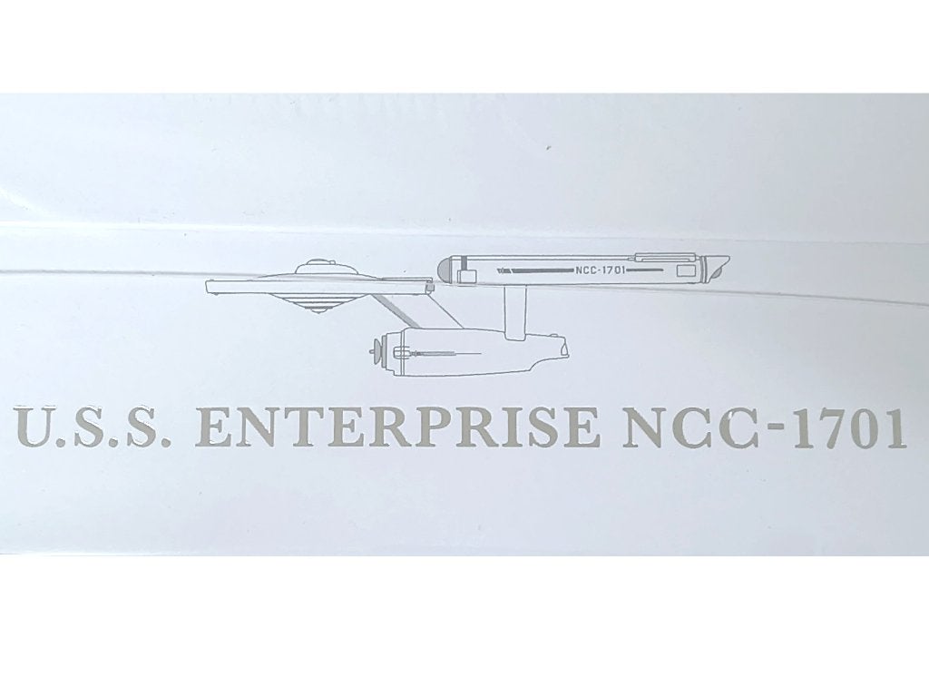 Star Trek The Original Series U.S.S. Enterprise NCC-1701 Wit, Customercare@hornby.com, Beeldje, Replica of Model, Nieuw, Enterprise Road, Westwood Industrial Estate  ⠀ ⠀CT9 4JX ⠀MARGATE  ⠀ ⠀Verenigd Koninkrijk