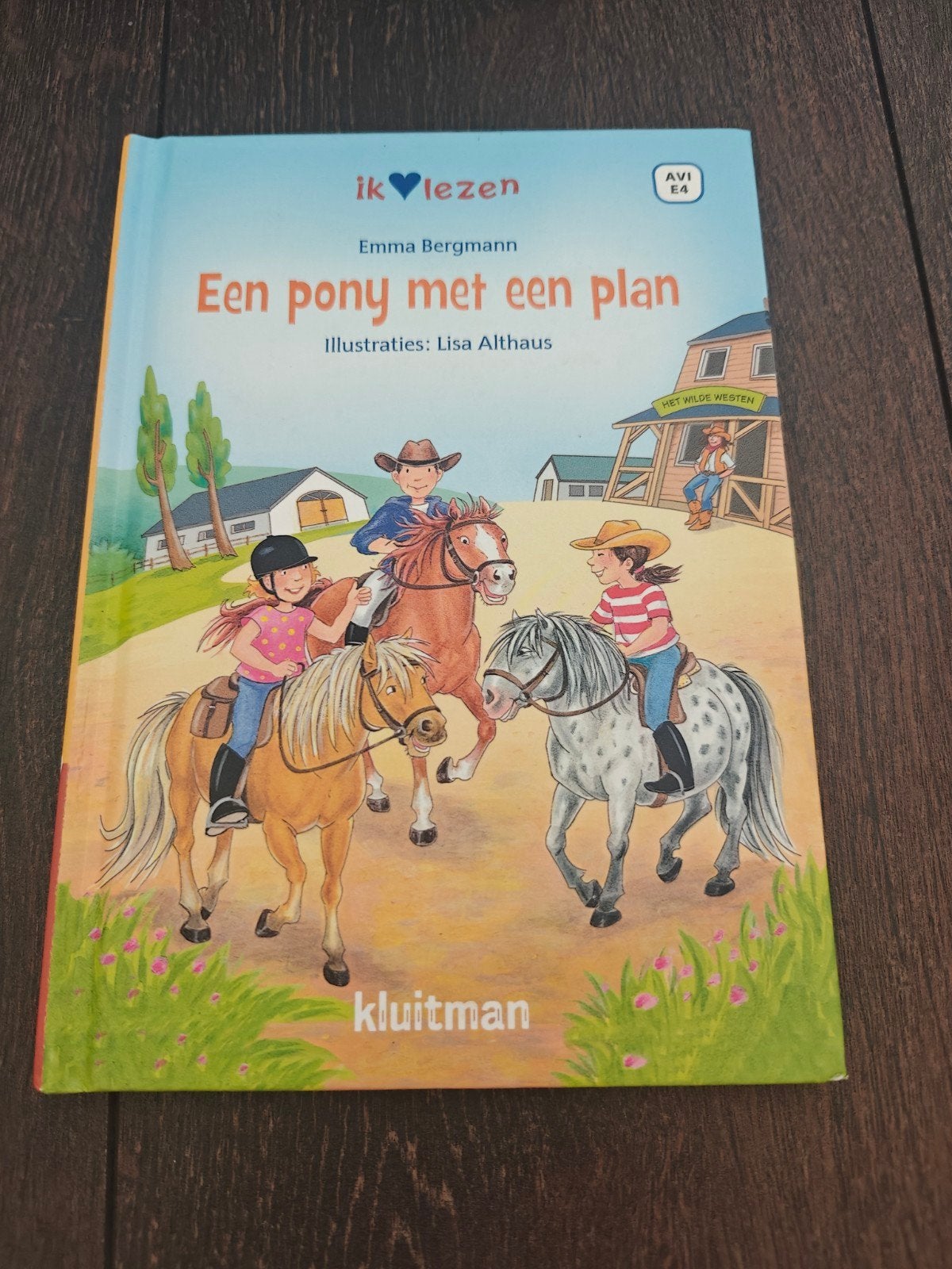 Emma Bergmann - Een pony met een plan, Fictie algemeen, Emma Bergmann, Ophalen of Verzenden, Zo goed als nieuw