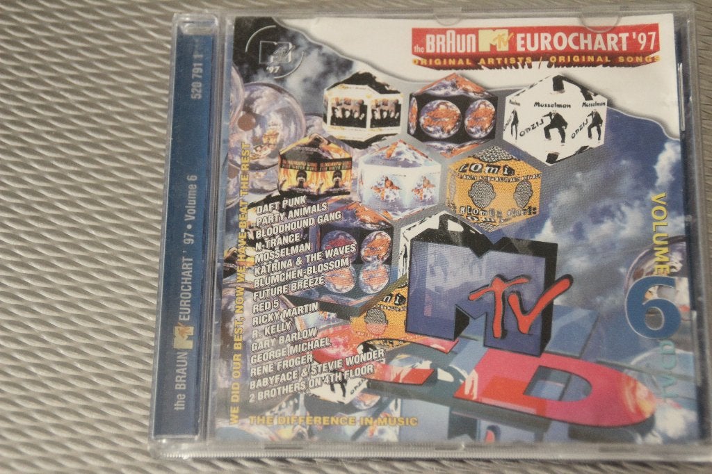the braun mtv eurochart diversen, Cd's en Dvd's, Cd's | Verzamelalbums, Ophalen of Verzenden, Gebruikt, Pop