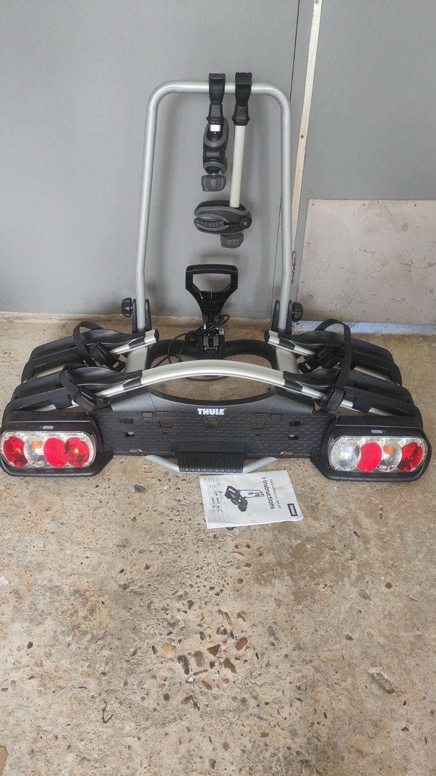 Thule Euroway G2 920 fietsendrager, Ophalen, 2 fietsen, Zo goed als nieuw, Trekhaakdrager