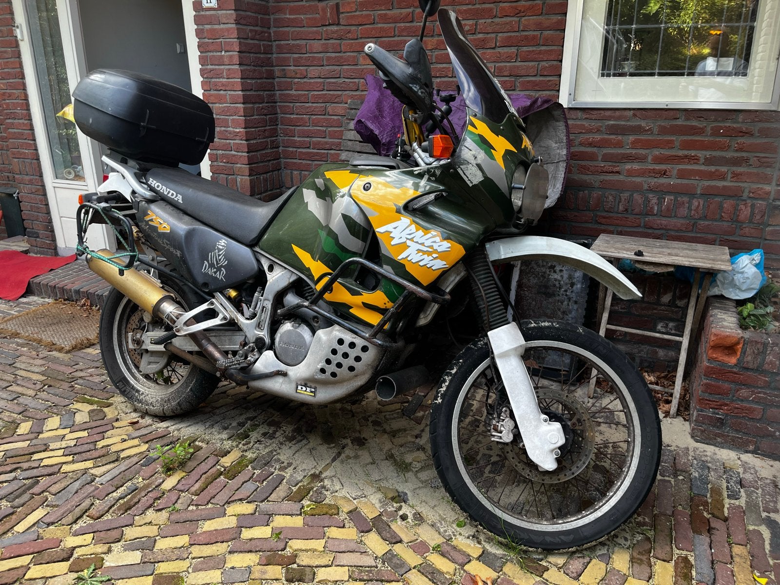 Honda Africa Twin XRV 750 - voor de Klusser, Motoren, Motoren | Honda, 2 cilinders, Motorrijbewijs A, Gebruikt, Particulier