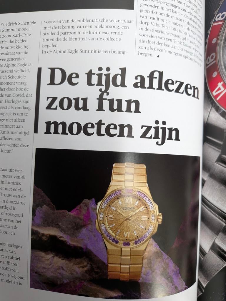 Horloges Magazine 0024 - Meesterlijke Tourbillon 2023, Ophalen of Verzenden, Zo goed als nieuw, Overige typen