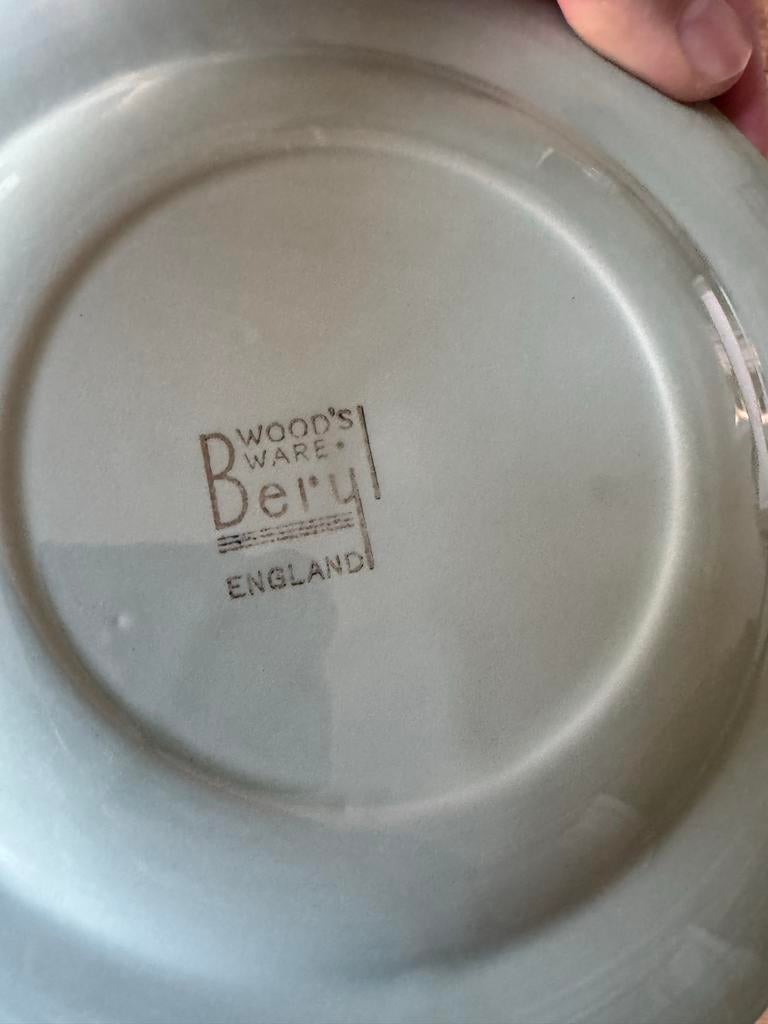 Vintage Beryl Ware Servies - Mintgroen Aardewerk uit de Jare, Antiek en Kunst, Ophalen