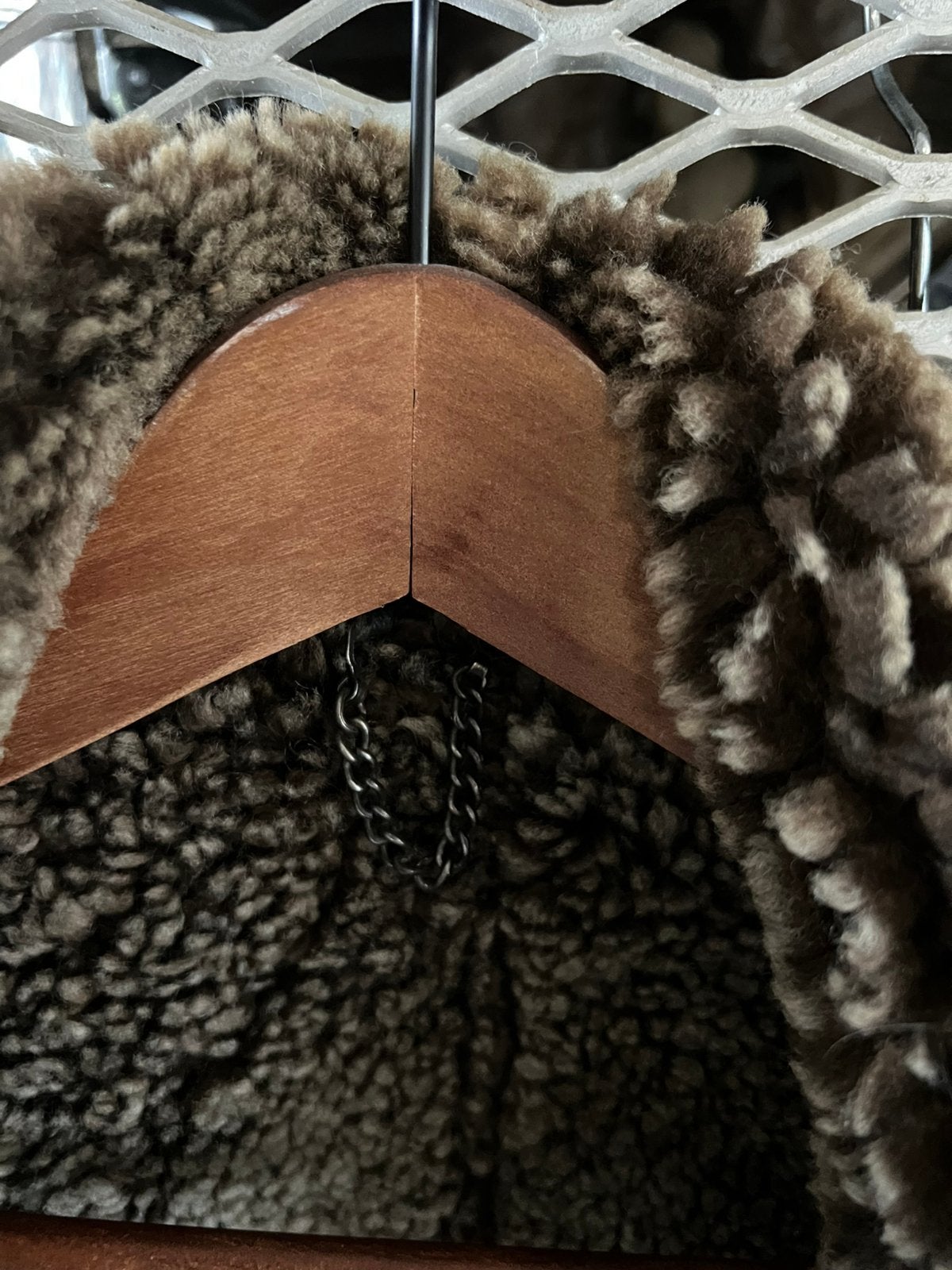 VINTAGE LAMSLEDEREN PILOTENJAS, Kleding | Heren, Ophalen of Verzenden, Gedragen, Overige maten, Bruin