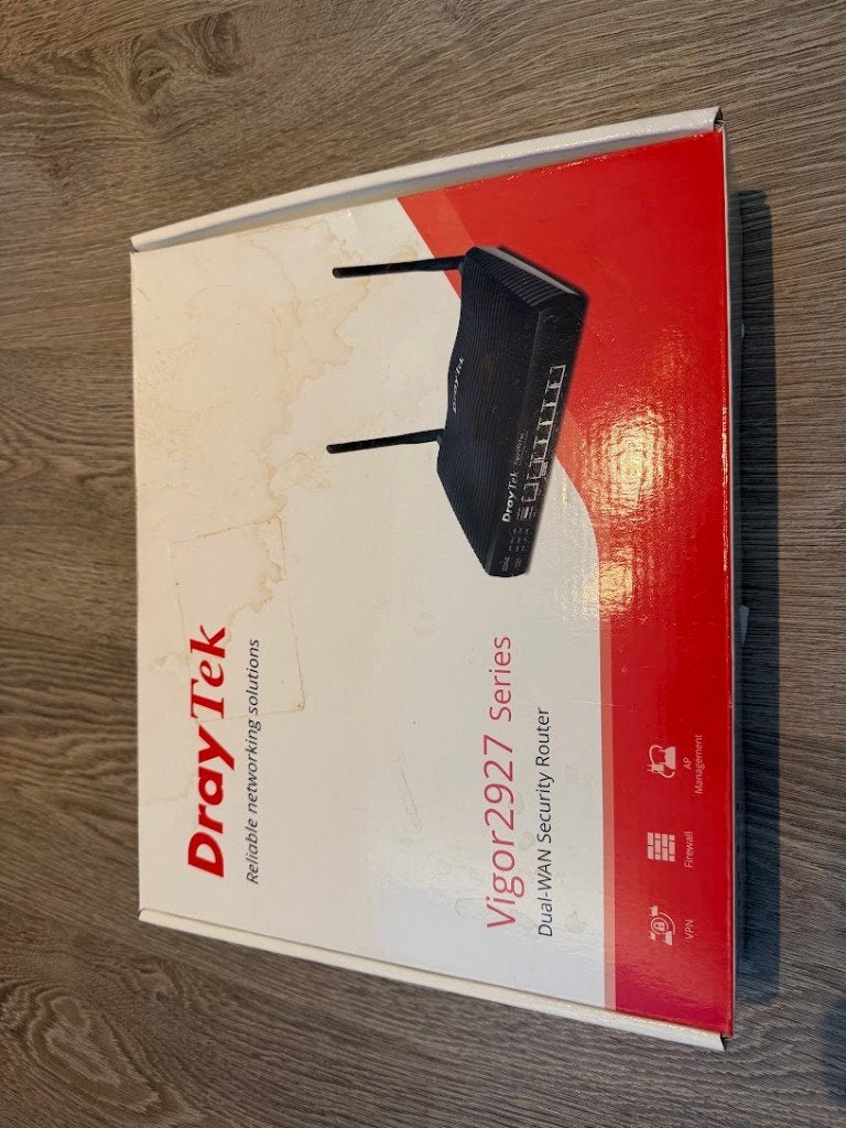 vigor 2927 Dual WAN, Ophalen of Verzenden, Zo goed als nieuw, Router, DrayTek