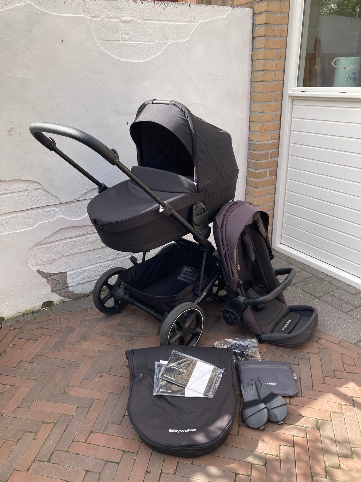 Easywalker kinderwagen Harvey3, Kinderen en Baby's, Gebruikt, Met reiswieg, Ophalen, Kinderwagen