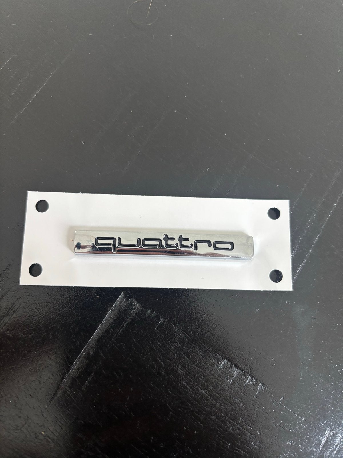 Audi Quattro Embleem - Nieuw, Verzenden, Nieuw