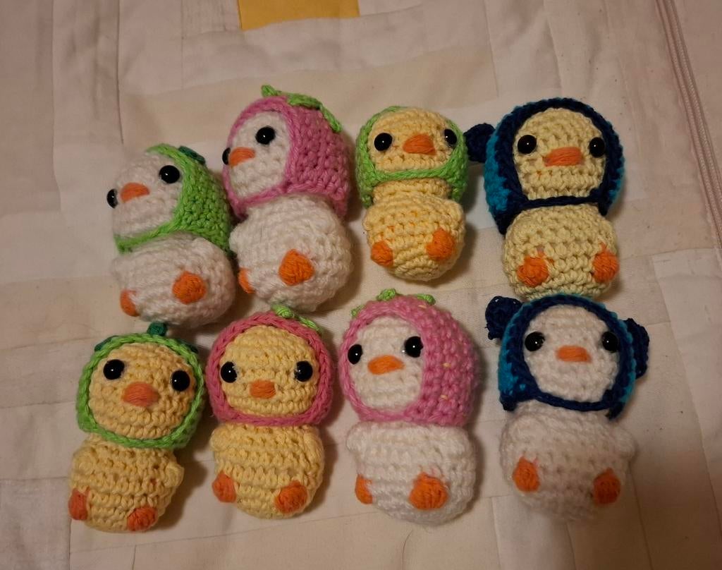Kuikentjes voor Pasen of verjaardagspresentje, Hobby en Vrije tijd, Breien en Haken, Ophalen of Verzenden, Haken, Patroon of Boek