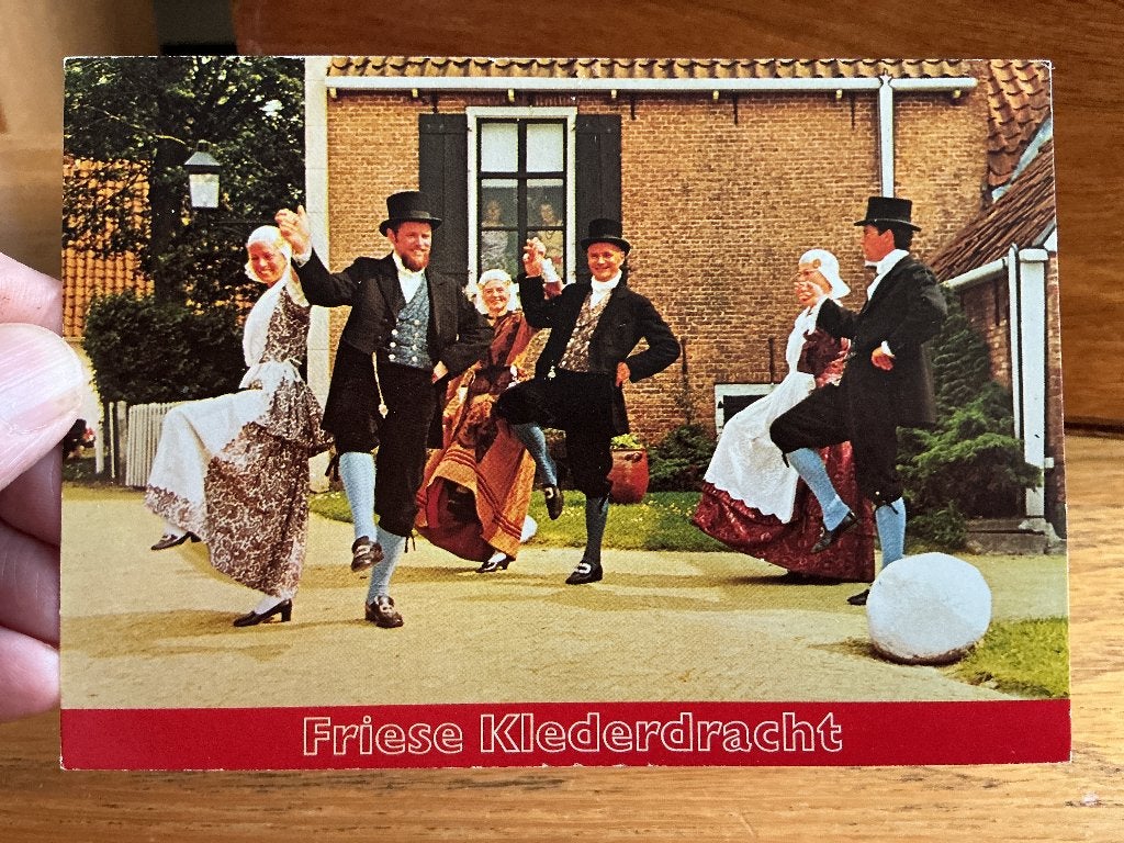 Friese klederdracht, Verzenden, 1960 tot 1980, Gelopen, Friesland