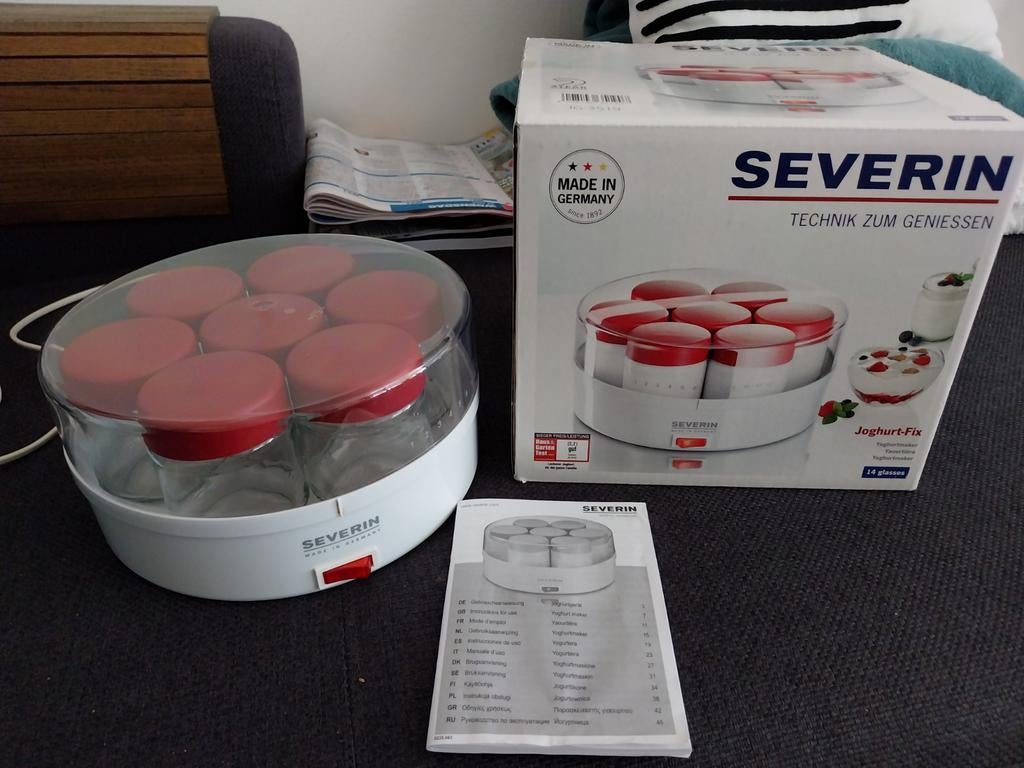 Severin yoghurtmaker, Witgoed en Apparatuur, Keukenmixers, Minder dan 1 liter, 3 snelheden of meer, Ophalen of Verzenden