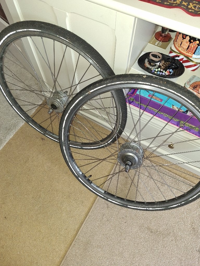 Fietswielen, Fietsen en Brommers, Wiel, Elektrische fiets, Ophalen of Verzenden, Zo goed als nieuw
