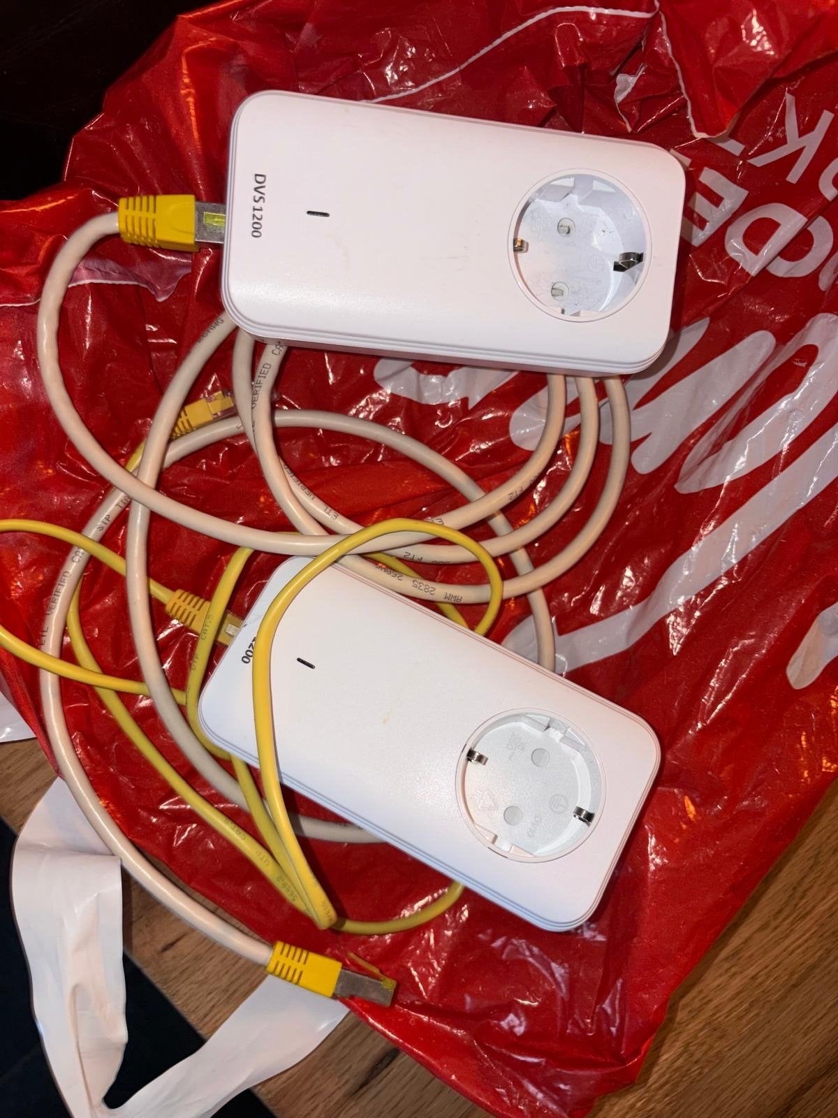 Dvs-1200 Devolo dLAN 1200+ WiFi ac Powerline Adapter Kit, Ophalen of Verzenden, Gebruikt, Router