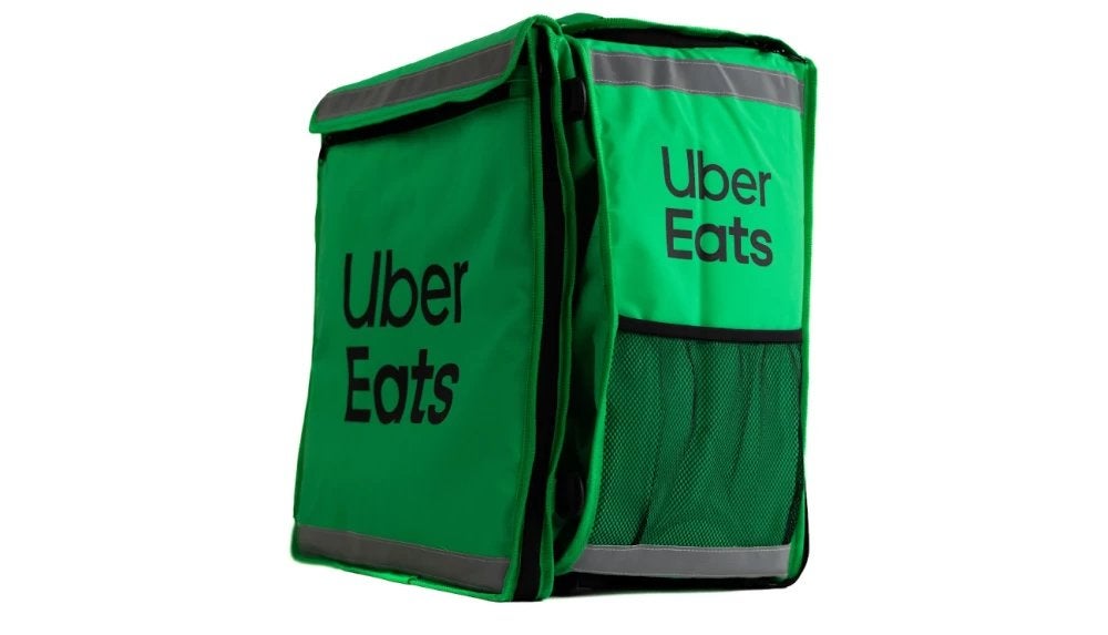 Uber Eats Bezorgtas - Ideaal voor maaltijdbezorging, 40 cm of meer, Gebruikt, Waterdicht, Ophalen