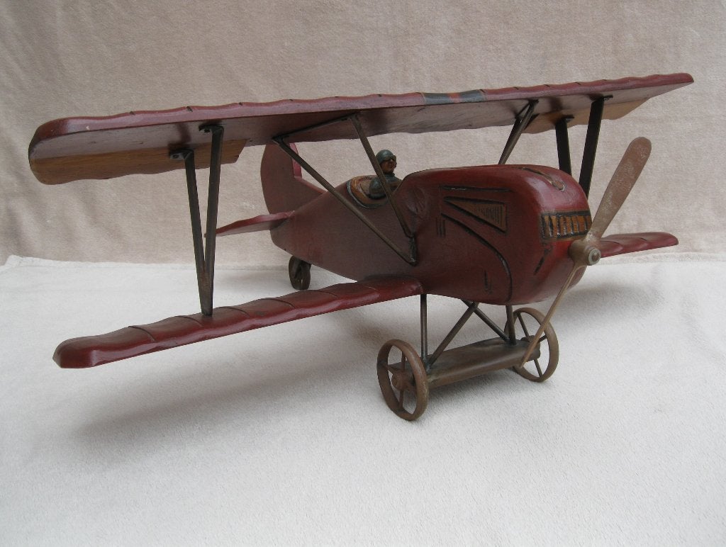 Eyecatcher vliegtuig red baron., Ophalen