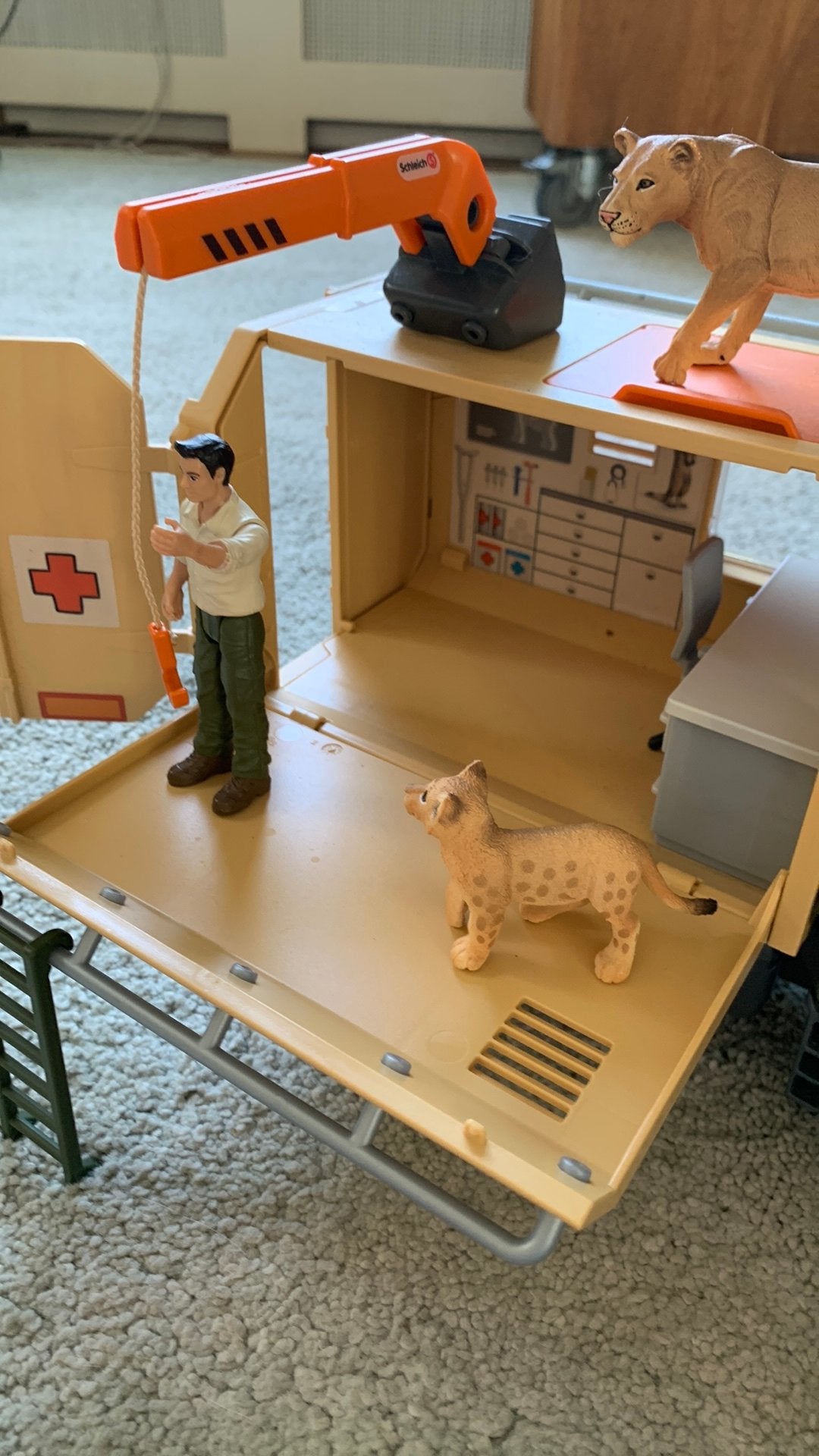 Scheich  medische dieren ambulance., Ophalen of Verzenden, Zo goed als nieuw