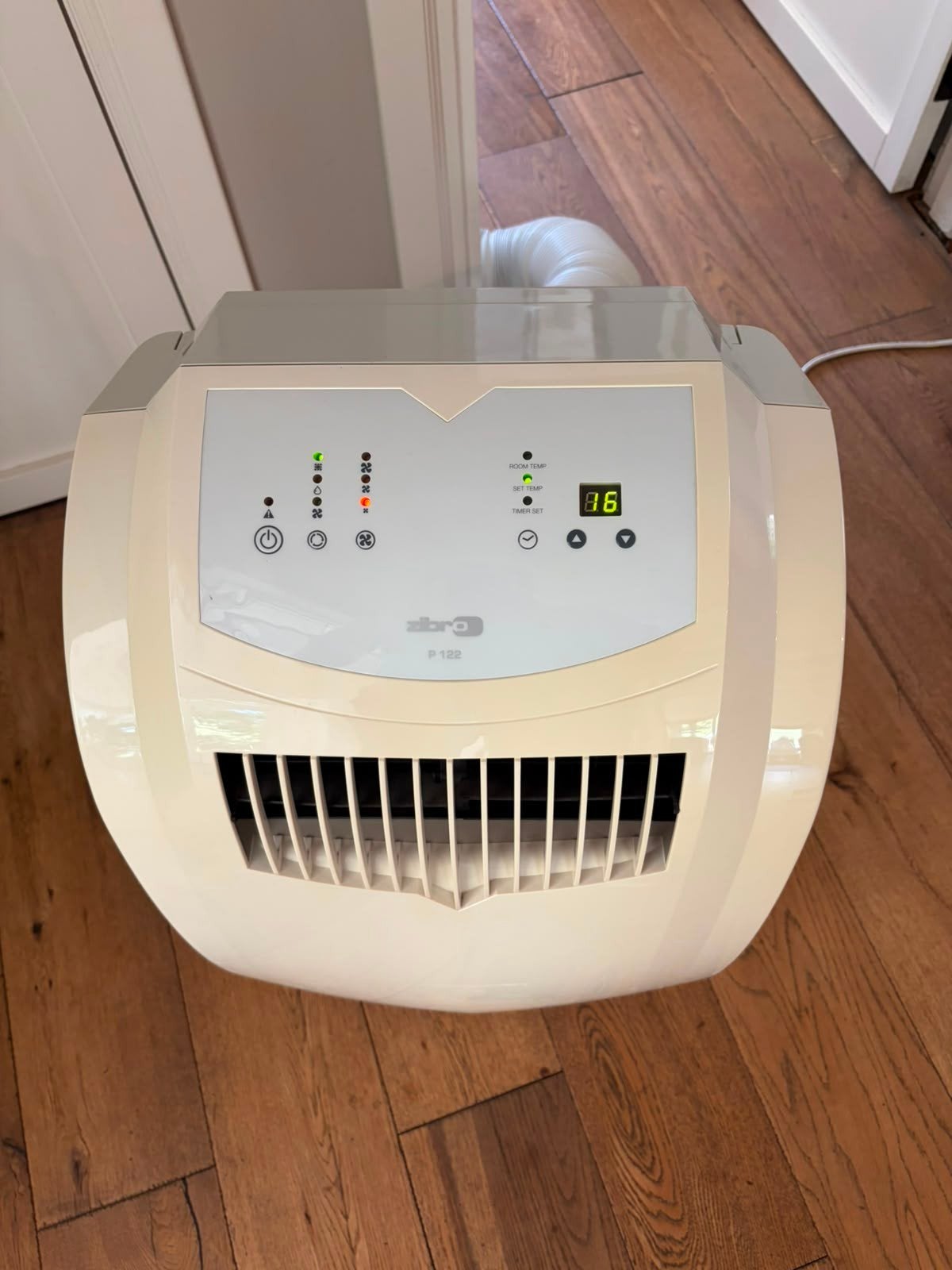 Mobiele airco Zibro P122 - Koelen en ontvochtigen, Ophalen, Gebruikt, Minder dan 60 m³, Timer