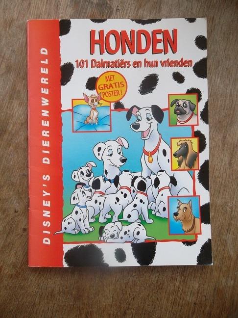 Disney 101 Dalmatiërs boek Honden - Disney's dierenwereld, Ophalen of Verzenden, Overige figuren, Zo goed als nieuw, Beeldje of Figuurtje