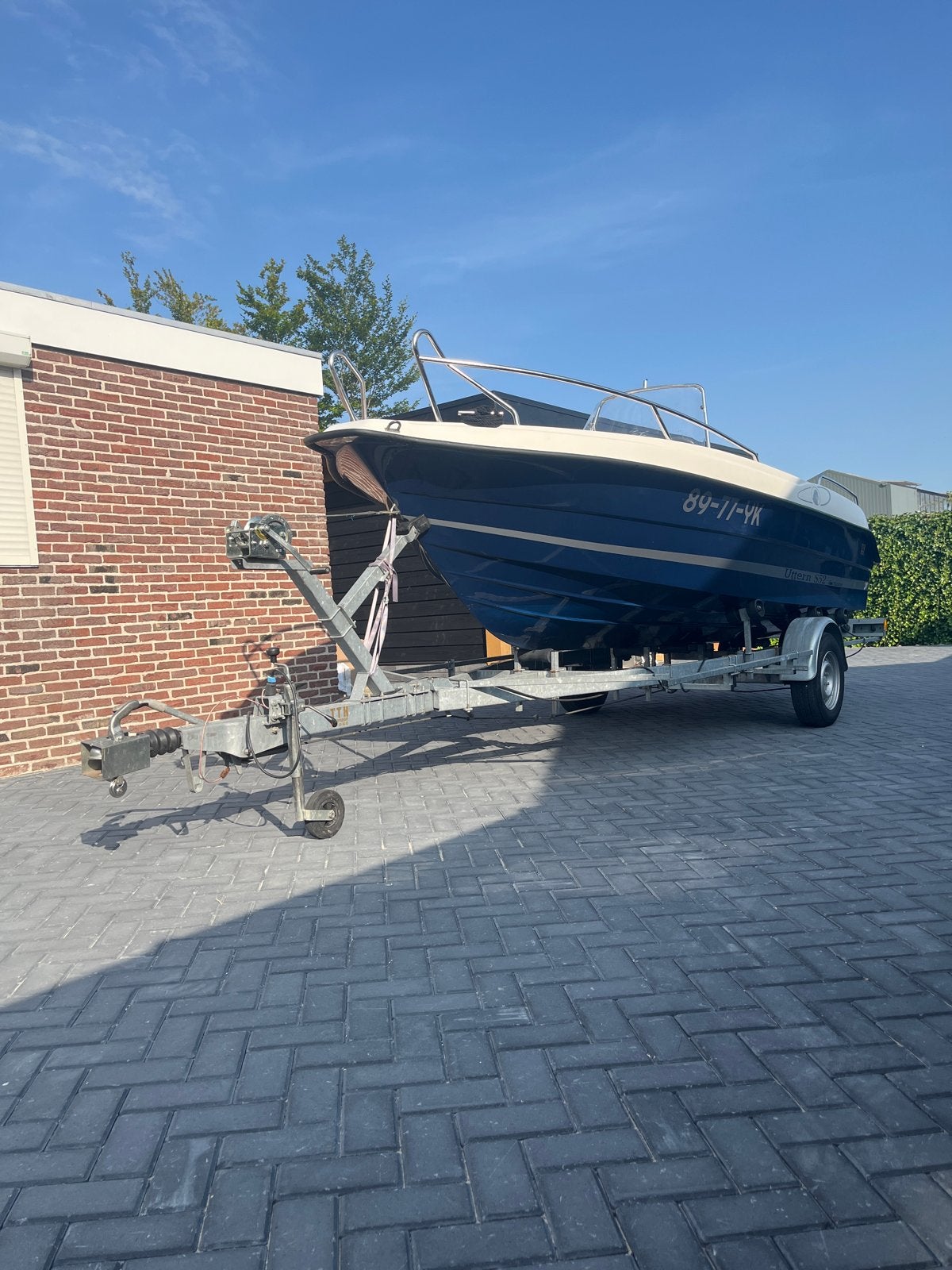 Uttern S52 Exclusive Consoleboot met Mercury 75pk, Overige merken, Gebruikt, Buitenboordmotor, 5 m