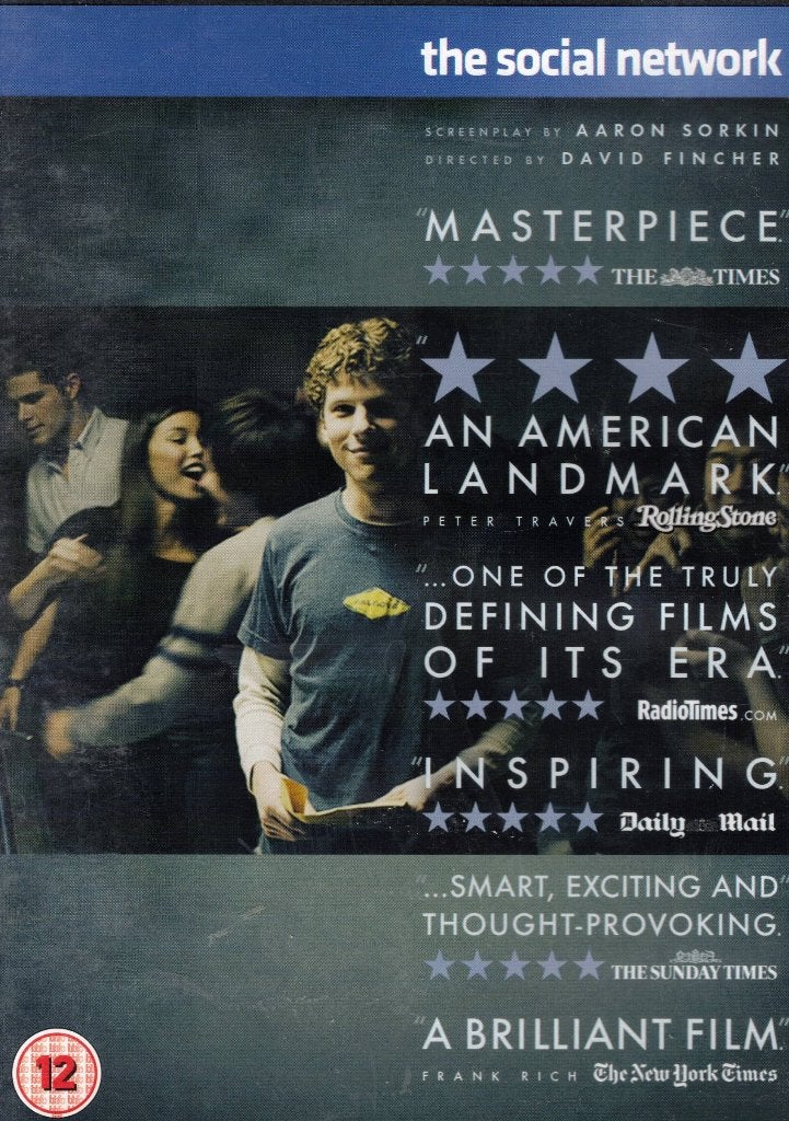 The Social Network - David Fincher, Engels, Waargebeurd drama, Nederlands, Ophalen of Verzenden