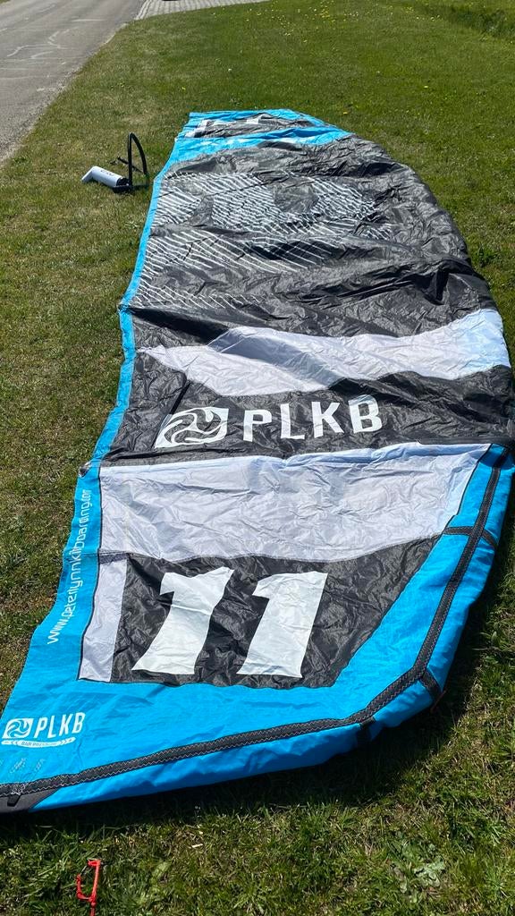 PLKB Escape Kite 11m² - Complete set, Watersport en Boten, Gebruikt, Kitesurf-set, Geen board, 11 m²