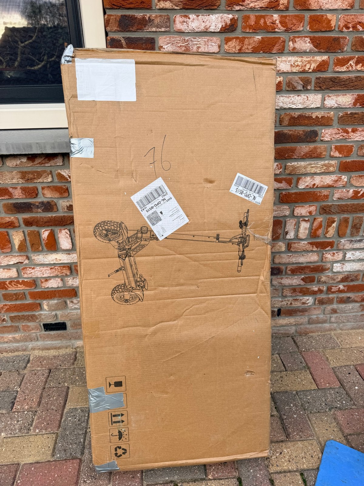 Nieuwe elektrische step - opvoerbaar naar 50 km/u, Fietsen en Brommers, Ophalen of Verzenden, Nieuw, Elektrische step (E-scooter)