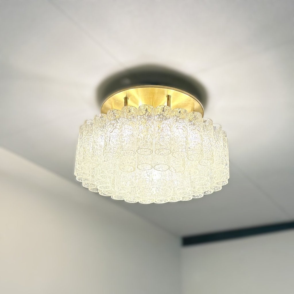 Doria Leuchten 4-laags muranoglas plafond kroonluchter