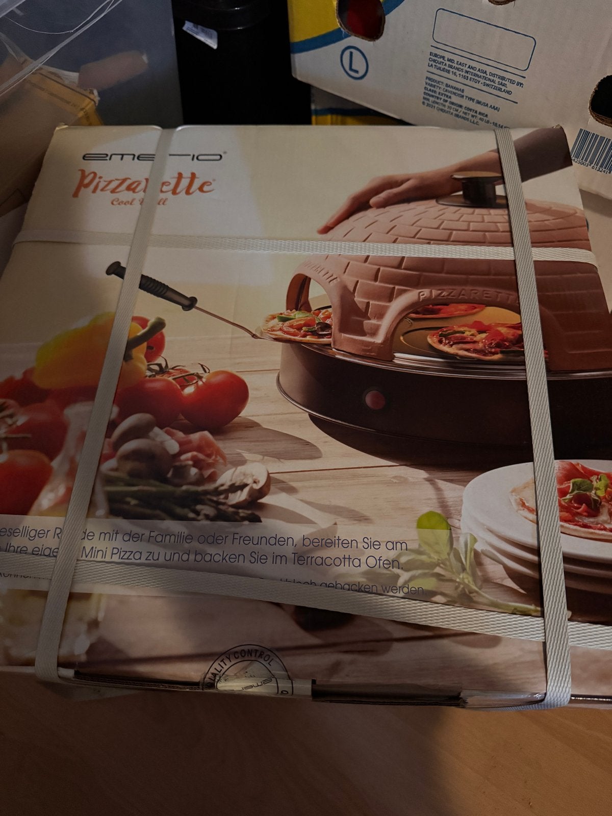 Pizzarette voor 6 personen - Nieuw in doos, Ophalen, Nieuw, Overige merken, Pizzaoven