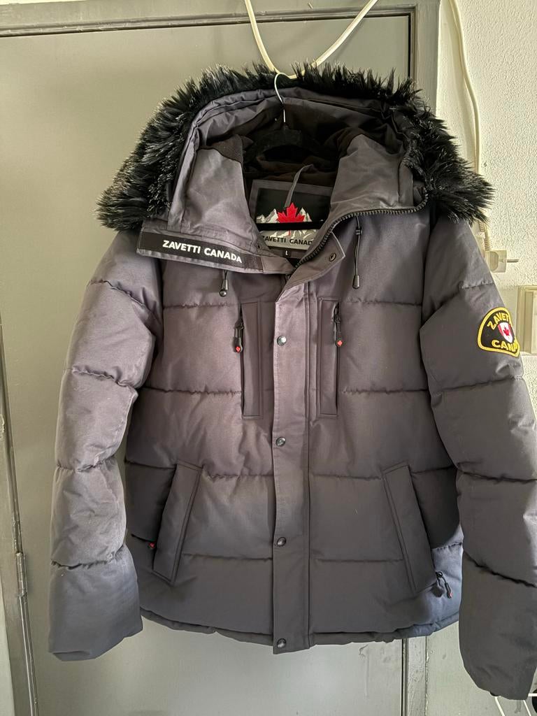 Zavetti Canada Winterjas - Maat L, Ophalen of Verzenden, Zo goed als nieuw, Maat 52/54 (L), Grijs