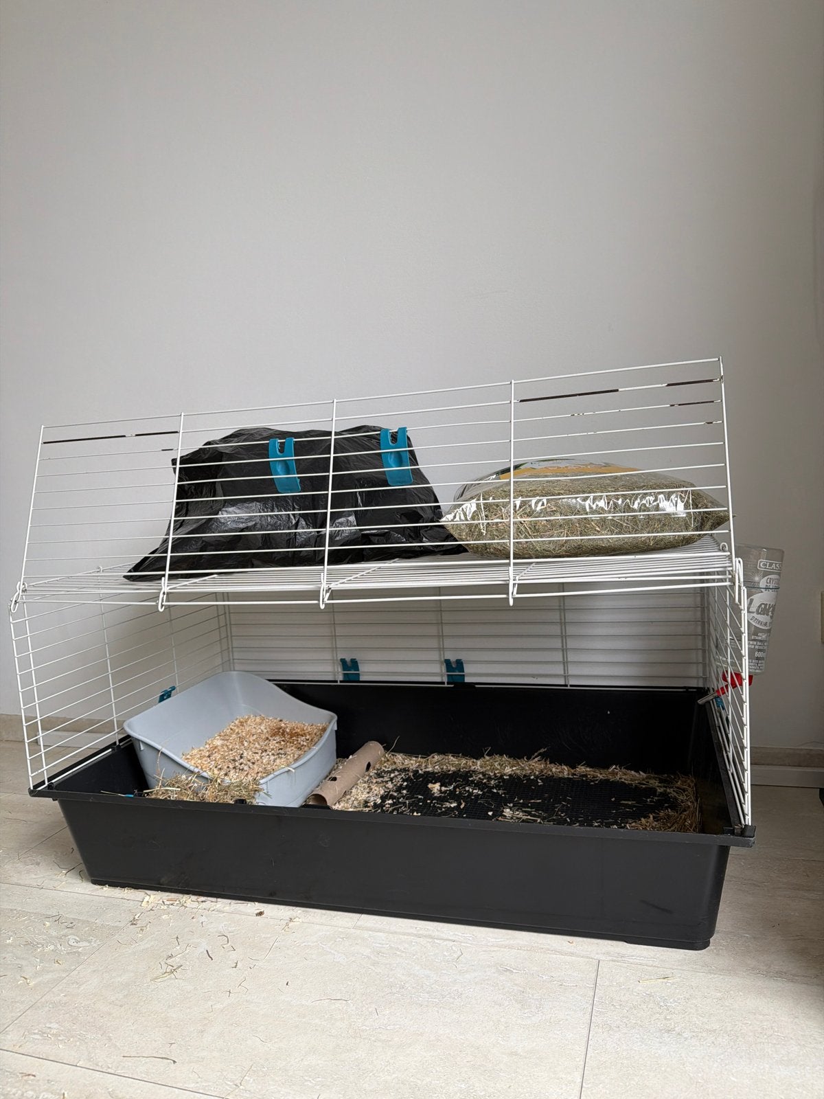 Konijnenhok binnen, Dieren en Toebehoren, Knaagdieren en Konijnen | Hokken en Kooien, Gebruikt, Konijn, Hok, Ophalen