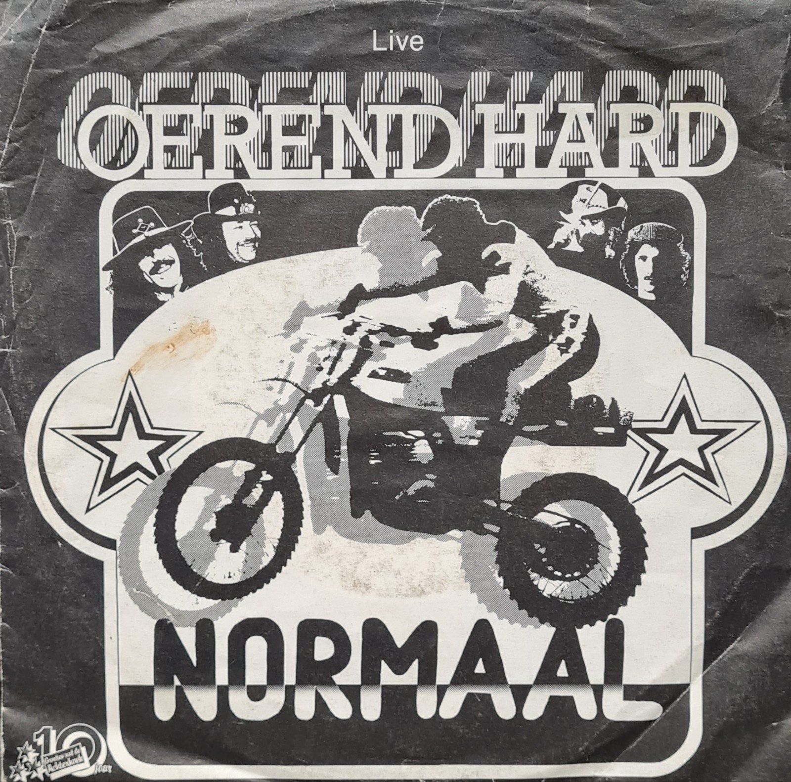 NORMAAL - OEREND HARD LIVE (HOES BESCHADIGD), Cd's en Dvd's, Vinyl Singles, Ophalen of Verzenden, Gebruikt, Nederlandstalig