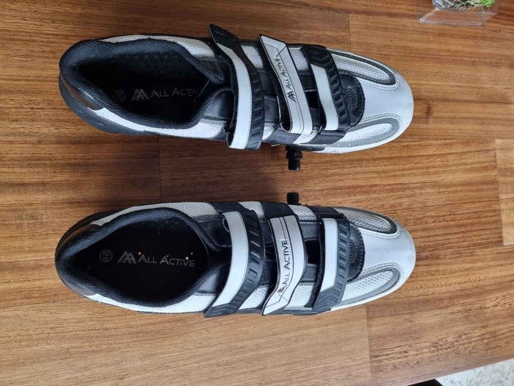 All Active fietsschoenen met Shimano SPD-pedalen, Gebruikt, Heren, Schoenen, Ophalen of Verzenden