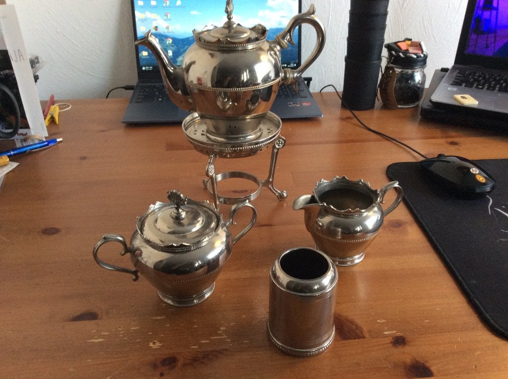 Daalderop vintage Theeset. 7 delig, Antiek en Kunst, Ophalen of Verzenden