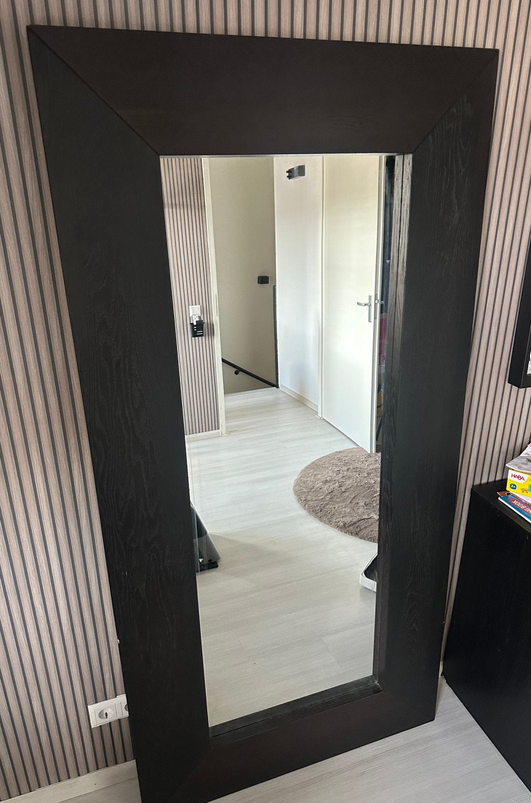Grote spiegel, Huis en Inrichting, Woonaccessoires | Spiegels, Ophalen, Zo goed als nieuw, 75 tot 100 cm, Minder dan 100 cm