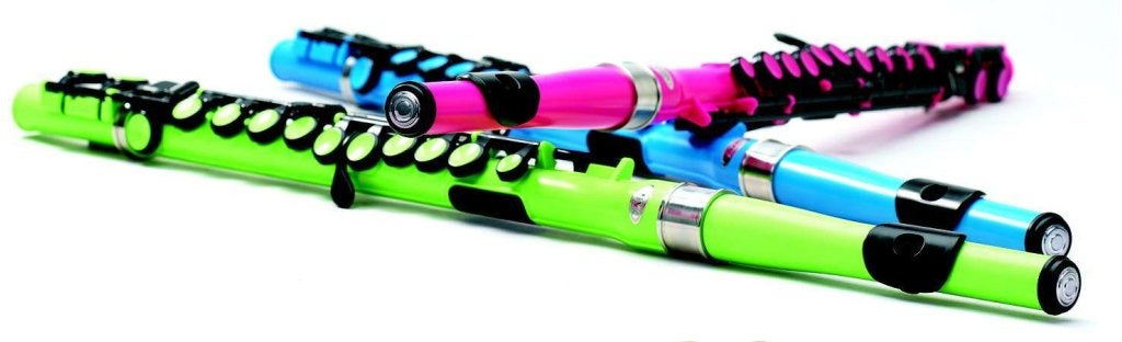 Nuvo Student Flute, diverse kleuren dwarsfluit, Niet ingevuld, Dwarsfluit, Niet ingevuld, Nieuw