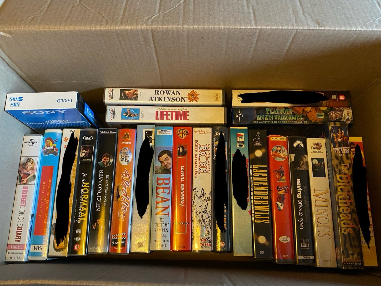 Grote collectie VHS-banden: films, kinderfilms en meer, Alle leeftijden, Overige genres, Ophalen of Verzenden, VHS