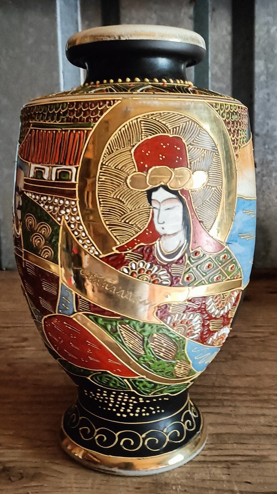 Japanse kunst vaas, Ophalen of Verzenden