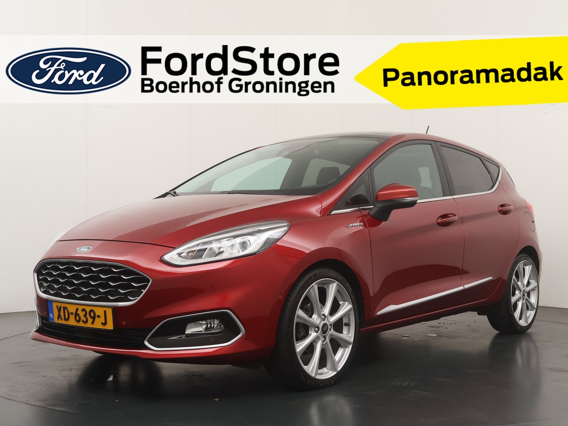 Ford Fiesta EcoBoost 100 pk Vignale | Pano | Winter Pack | H