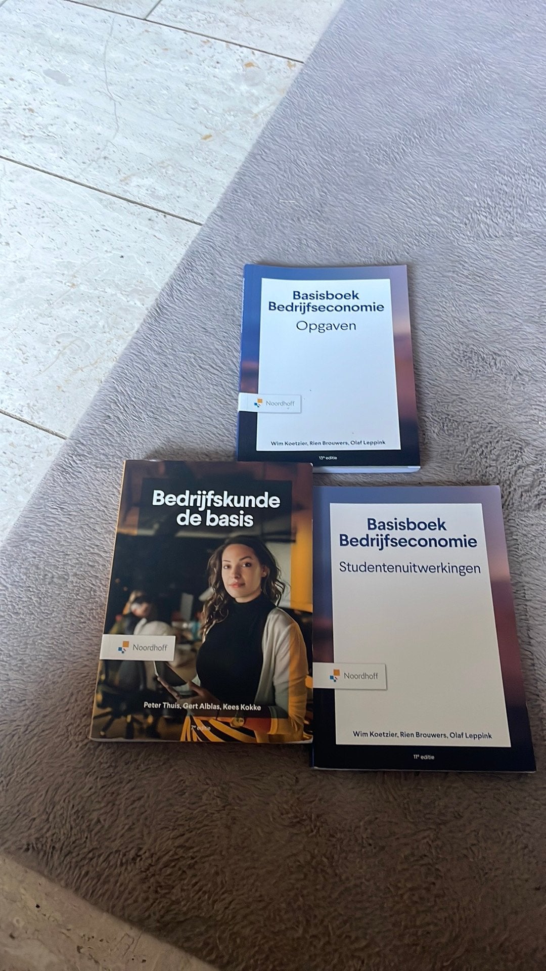 Peter Thuis - Bedrijfskunde, de basis, Sociale wetenschap, Ophalen of Verzenden, Zo goed als nieuw, Peter Thuis; Gert Alblas