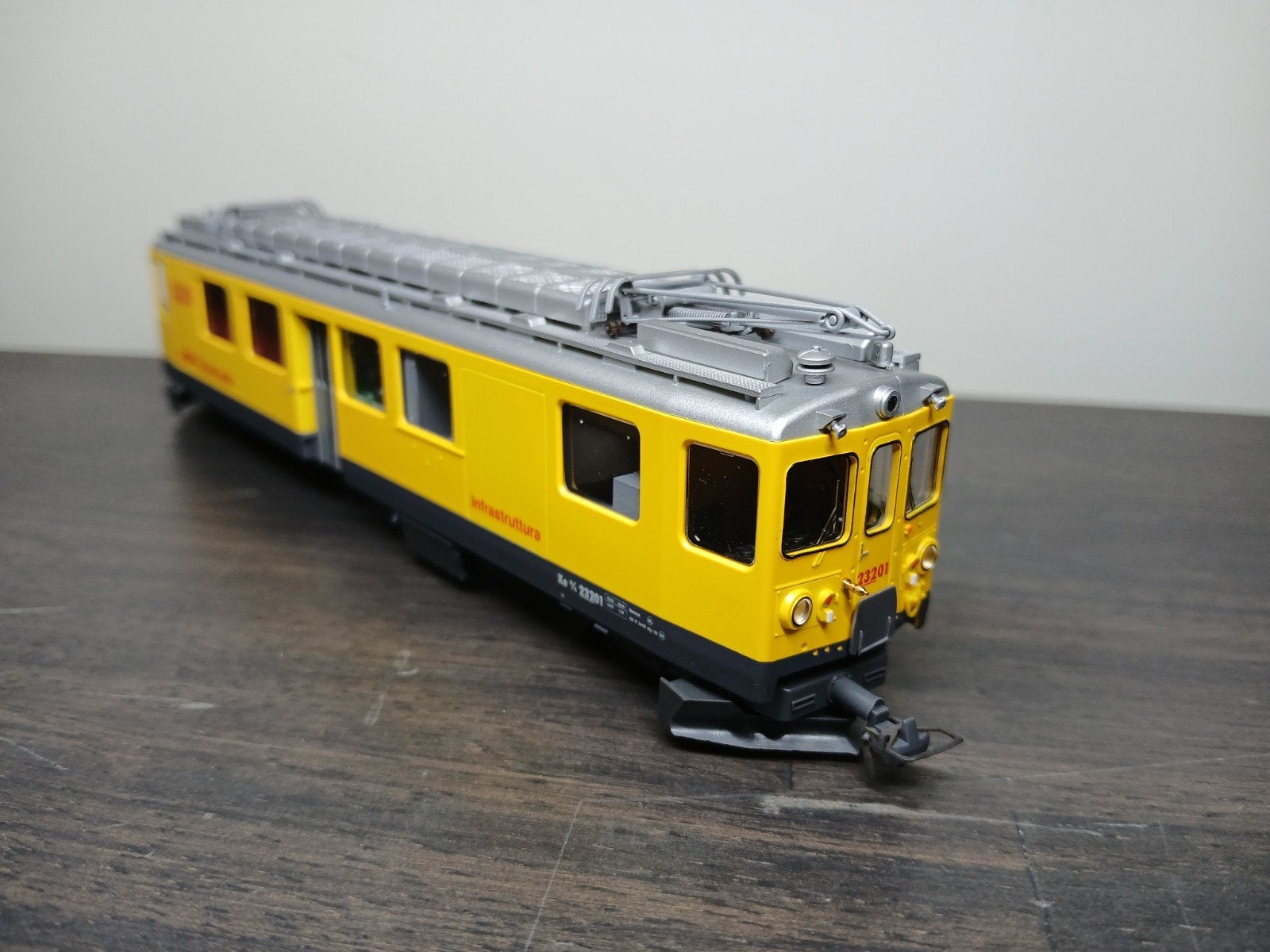 BEMO 1366 151 - RhB Xe4/4 232 01 Bahndiensttriebwagen Digit., Ophalen of Verzenden, Nieuw, Gelijkstroom, Overige merken