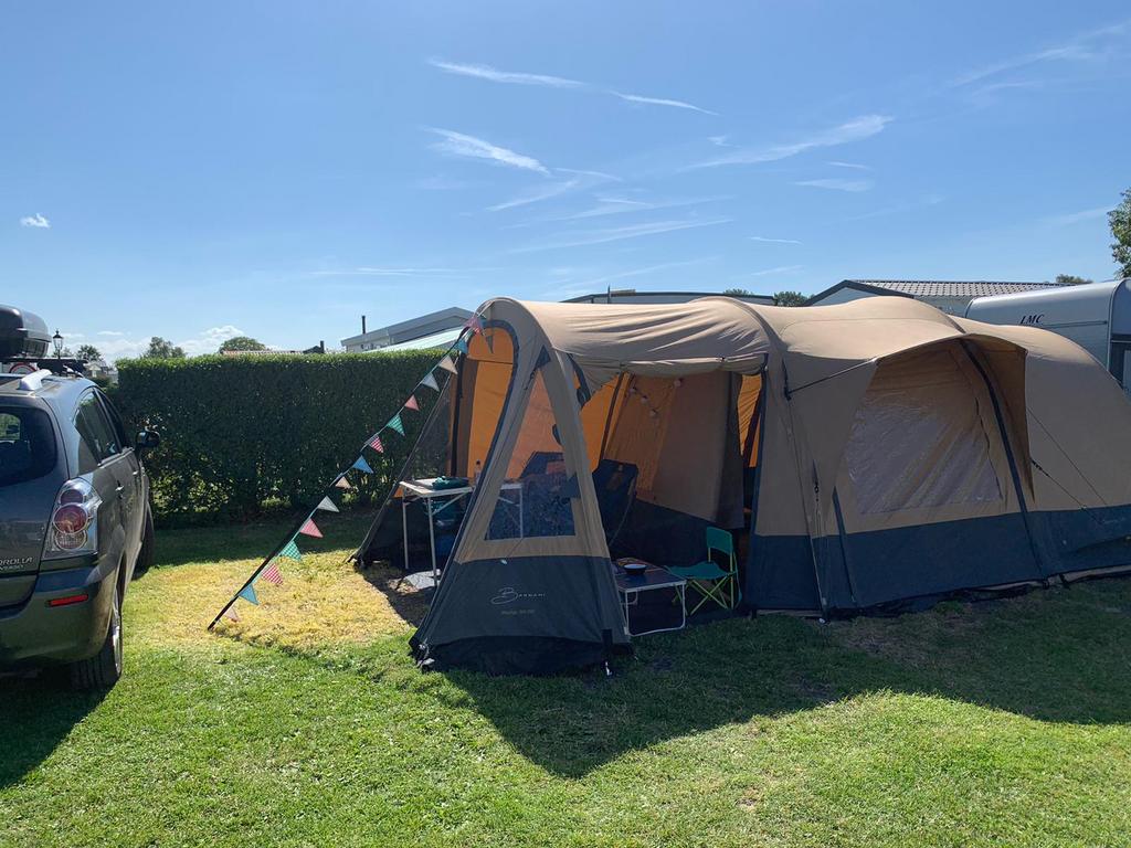 Bardani prestige 360 RSC Familietent, Caravans en Kamperen, Ophalen, Zo goed als nieuw, Tot en met 5