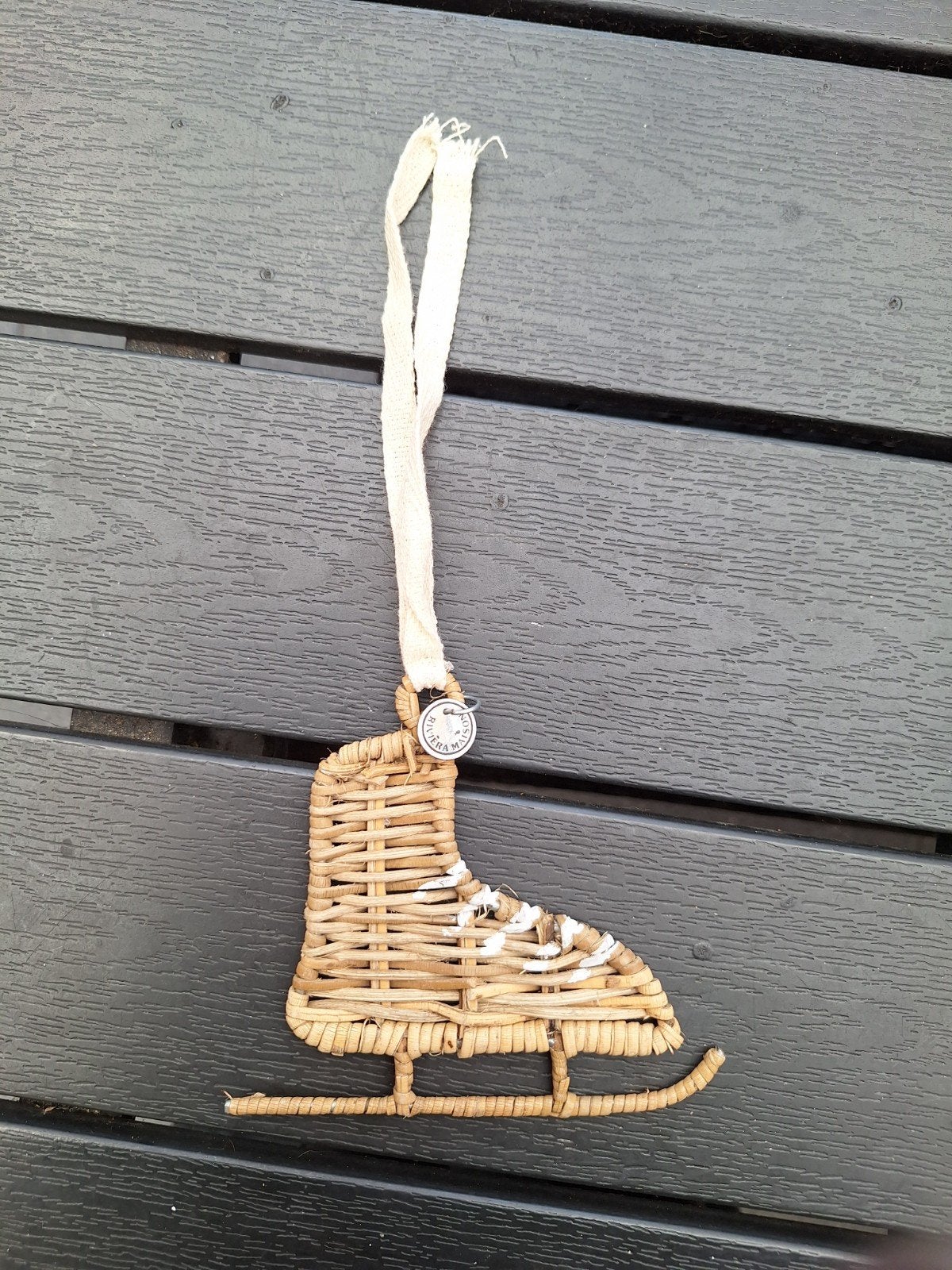 Rivièra Maison rustic rattan skate ornament, Huis en Inrichting, Ophalen of Verzenden, Zo goed als nieuw